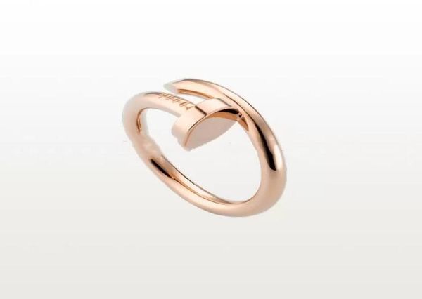 

fashion designer gold letter band rings bague for women lady party wedding lovers gift engagement jewelry6801689, Silver