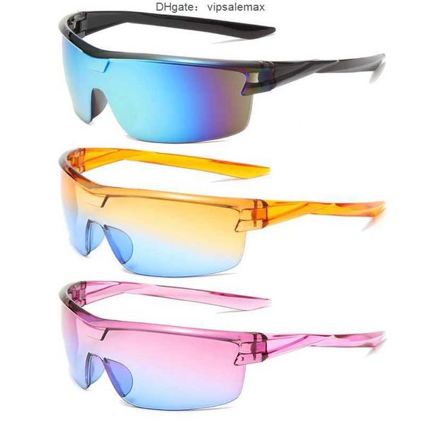 

gradient cycling glasses clear men's women's sunglasses cycling lenses uv400 fashionable transparent sports glasses for bike, White;black