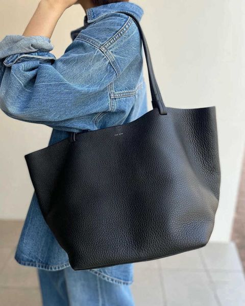 

the row designer bags leather small crowd layer cowhide shoppings shoulderclassic tote bag the row women's personalized