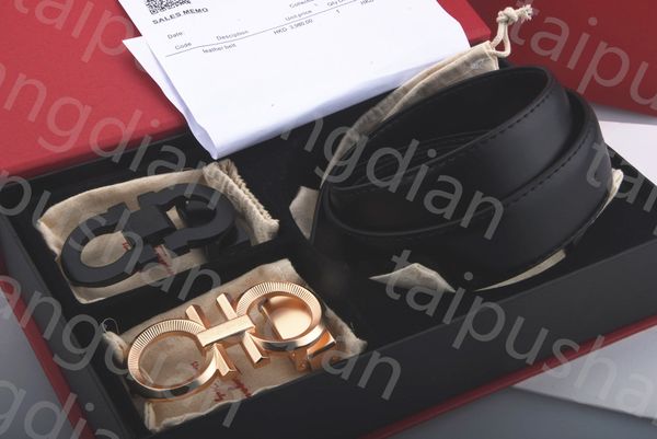 

designer belt men women belt 3.5cm width smooth double buckle man woman brand luxury belts designer bb simon belt waistband cintura uomo wit, Black;brown