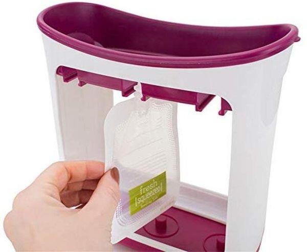 

fresh squeezed squeeze station baby weaning food puree pouches for home personal healthybeautyportable take easysilicone pouch3726263