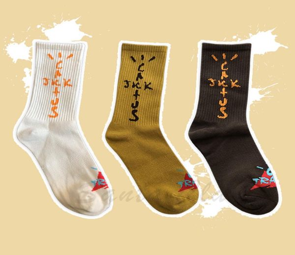 

21ss tide socks designer earth color sports running cotton sock for men and women5099845, Black