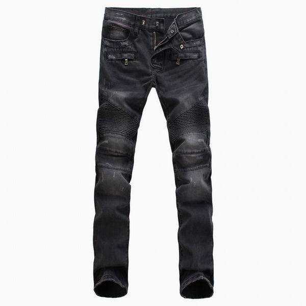 

designer jeans mens skinny jeans desig jeans mens hip hop men jeans designer size28-42, Blue