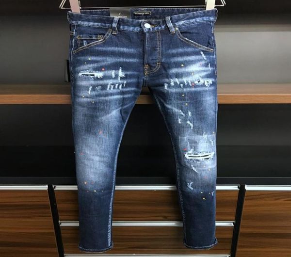 

phantom turtle men039s jeans classic fashion man jeans hip hop rock moto mens casual design ripped jeans distressed skinny 7532511, Blue