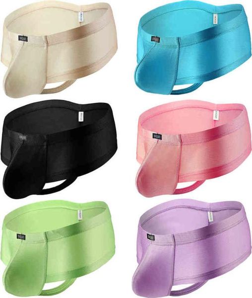 

ikingsky men039s cheeky underwear mini cheek boxer stretch brazilian back mens under panties h12146101974, Black;white