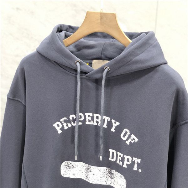 

mens hoodies sweatshirts galler yes designer depts loose pullover letter womens high street hoodie sweatshirt fashion brand t-shirt clothes, Black