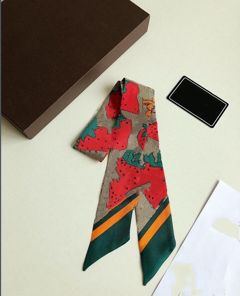 

new luxury designer silk scarf handbags women bags letter flower scraves grade head hair 3 colors, Blue;gray