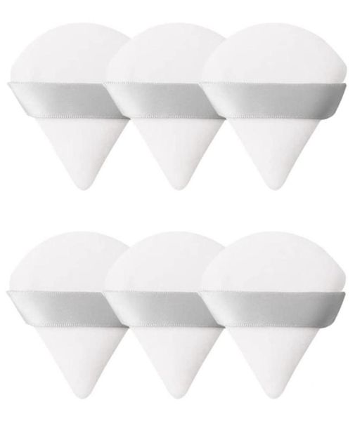 

powder puff soft triangle makeup puffs cosmetic foundation wedge shape velour body face with strap makeup sponges for contouring l9737969