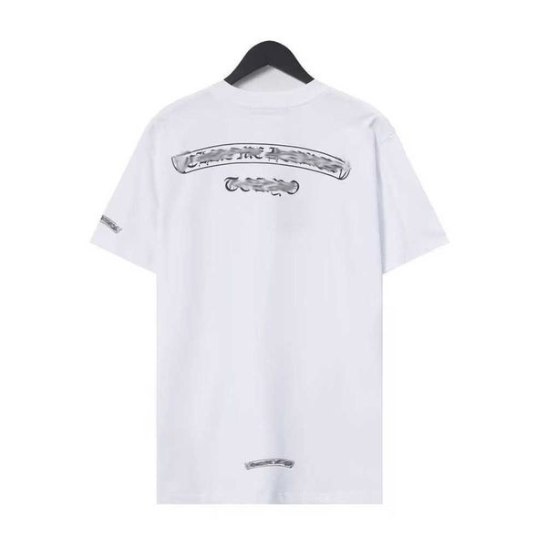 

fashion men's luxury t shirt brand t-shirts designers men women tees horseshoe sanskrit cross print classics cotton t-shirt casual sho, White;black