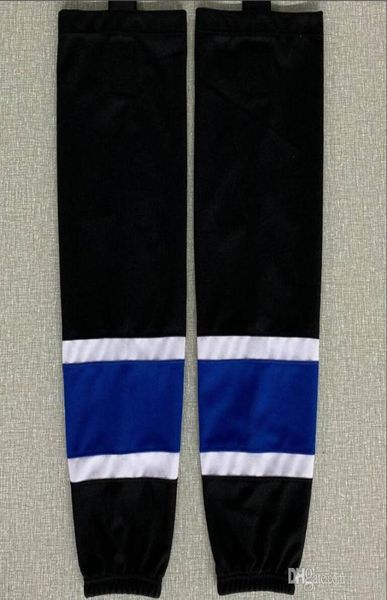 

2020 ice hockey socks training socks 100 polyester practice socks hockey equipment men youth kids black6878794, Black
