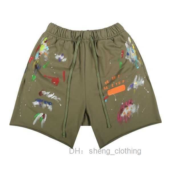 

essentail galery dept mens womens galleries shorts designer swimming dept gym pure cotton graffiti antique copper letter print 1 ycbr, White;black