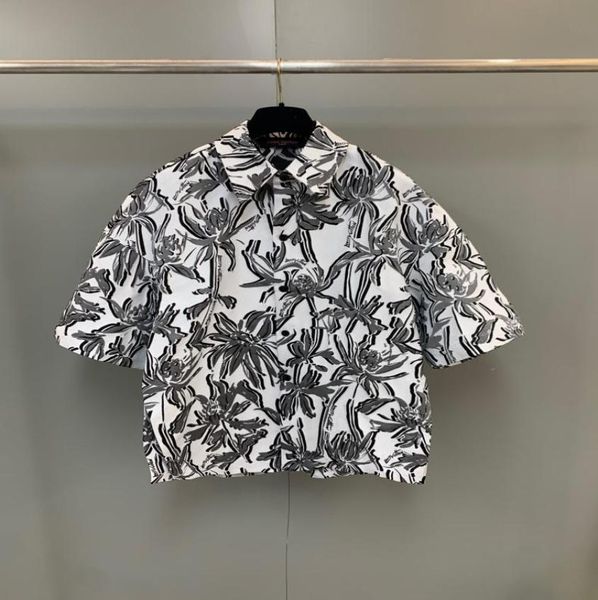 

2023 summer new arrival mens designer beautiful printing shirts us size shirts oversized great mens designer short sleeve shir5633762, White;black