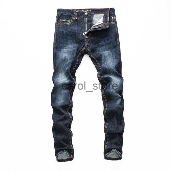 

men's jeans pleinxplein original design husband blue stretch jeans mens slim denim trousers stretch jeans pants for men new design jean