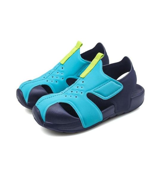 

summer children sandals for girls  12 years boys kids beach shoes fashion toddlers sandalias eur size 22 3327035702763789, Black;red