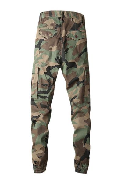 

men039s military trousers casual cotton solid color cargo pants men outdoor trekking traveling trouser multipockets work pant3347626, Black