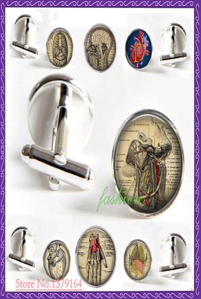 

human anatomy cufflinks throat anatomy cufflinks gothic jewelry doctor science student gift biology student medical gift idea4505033, Silver