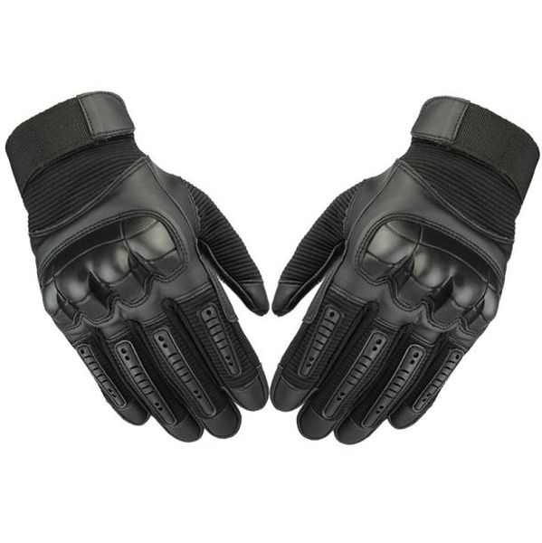 

outdoor sports tactical gloves mountaineering antiskid women men finger glove riding sport three colors nylon tacticals equ8103897, Black