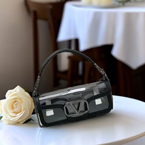 

2023 popular transparent women's bag new 100% cowhide small shoulder crossbody handbag girl student trend personalized casual fashion s