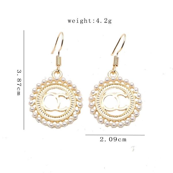 

8226 new cross border designer fashion sweet gold and silver earrings exaggerate cool style earrings 925 silver, Golden;silver