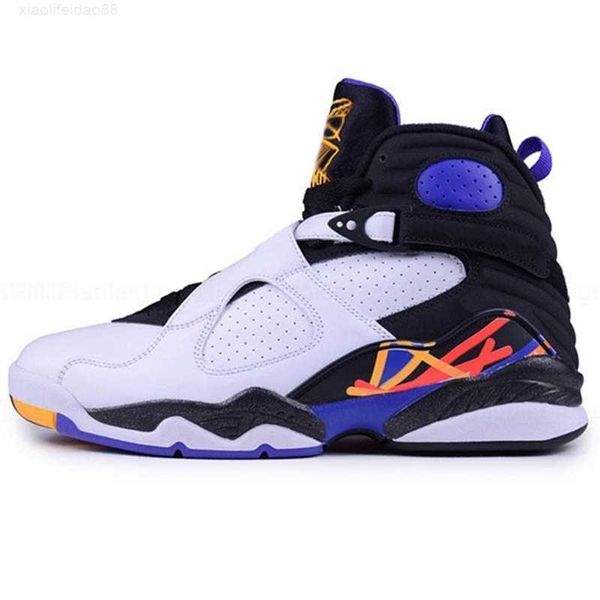 

wholesale 2021 quality valentines day basketball shoes 8 8s white aqua jumpman mens womens bred snowflake retro outdoor trainers, Black