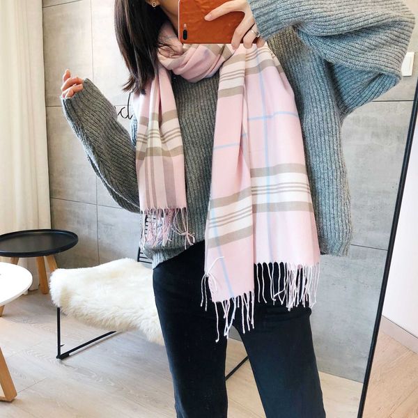 

b urbbery wool winter and autumn sarves online store autumn winter new classic striped plaid scarves in summer air conditioned room shawls w, Blue;gray