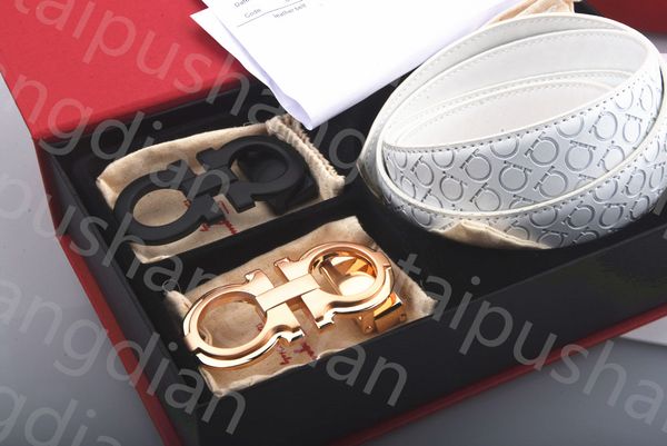 

designer belt men women belt 3.5cm width smooth double buckle man woman brand luxury belt designer bb simon belt waistband cintura with orig, Black;brown