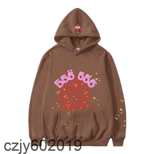 

sp5der hoodie designer hoodies mens hoodie 555 spider hoodie long sleeved sweatshirt lu 180 womens clothe lady loose hoodie sport hooded swe, Black