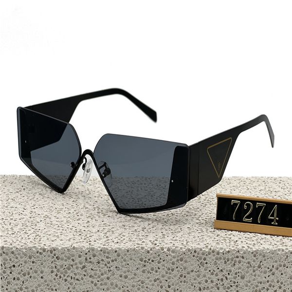 

designer sunglasses for women and men fashion model special uv400 protection letters big leg double beam frame outdoor luxury design women s, White;black