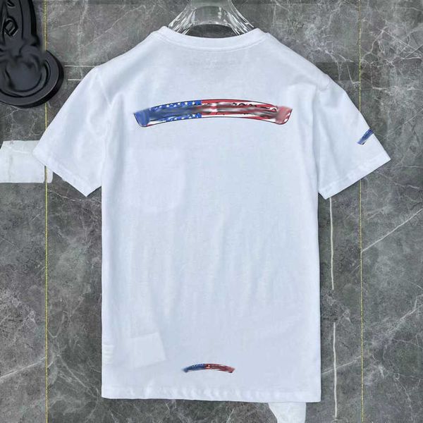 

fashion men's luxury t shirt brand ch t-shirts designers men women tees horseshoe sanskrit cross print classics cotton t-shirt casual, White;black