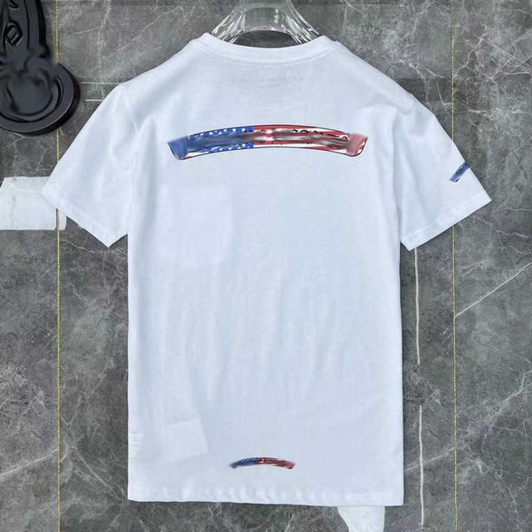 

men's fashion luxury t shirt brand ch t-shirts designers men women tees horseshoe sanskrit cross print classics cotton t-shirt casual, White;black