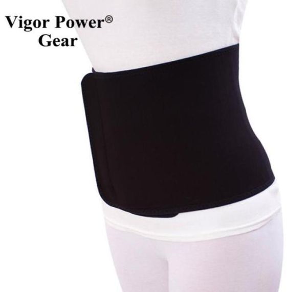 

waist support vigor power gear trimmer belt trainer for men and women sweat sauna band abdominal shapewear99021965597155, Black;gray