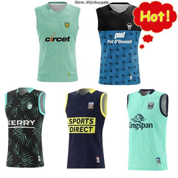 

gaa jersey 2023 2024 all team singlet kerry mayo limerick galway down cork clare cavan antrim gaa jersey leisure sports vest, White;black