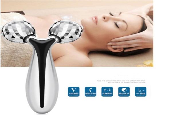 

3d roller massager y shape 360 rotate thin face body shaping relaxation lifting wrinkle remover facial massage relaxation tool7170345
