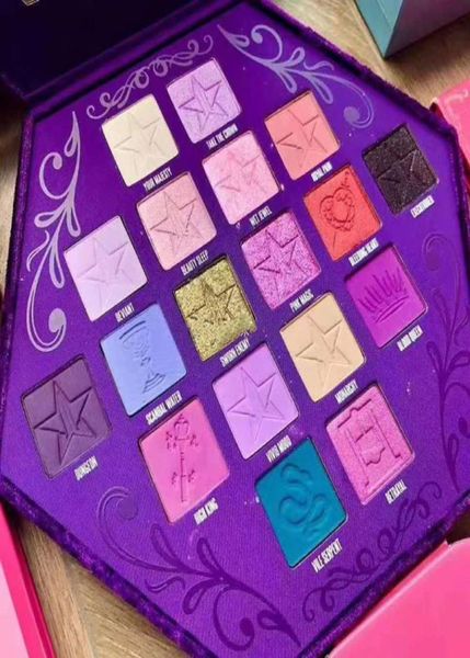 

j star 18colors blood lust eyeshadow shimmer and matte puple palette eyeshadow cosmetic artistry palette3488432