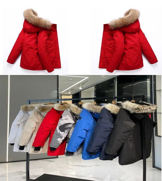 

men's designer down jacket winter women's jacket pocket hip-hop jacket stickers fashionable feathers thick outdoor windproof lover, Black;brown