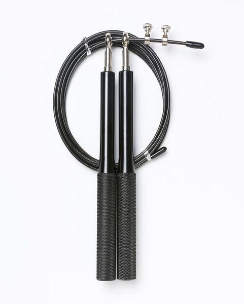 

fitness adjustable speed jumping rope metal handle light bearing rope skipping 3m crossfit home gym workout training equipment1976255