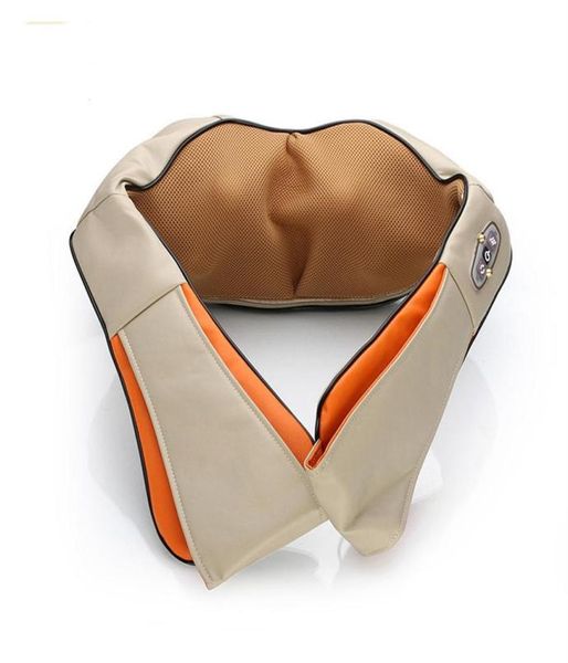 

home and car dualuse infrared massage pillow shiatsu kneading neck and shoulder massager body massager back massager electric fy4084777