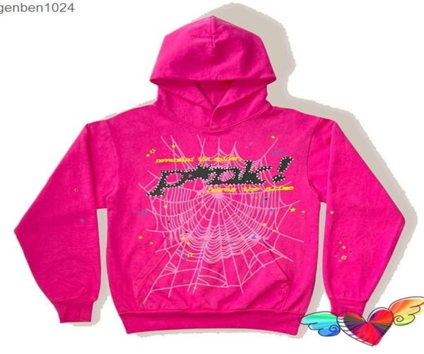 

men039s hoodies young thug pink men women foam print web graphic sweatshirts pull8866770, Black