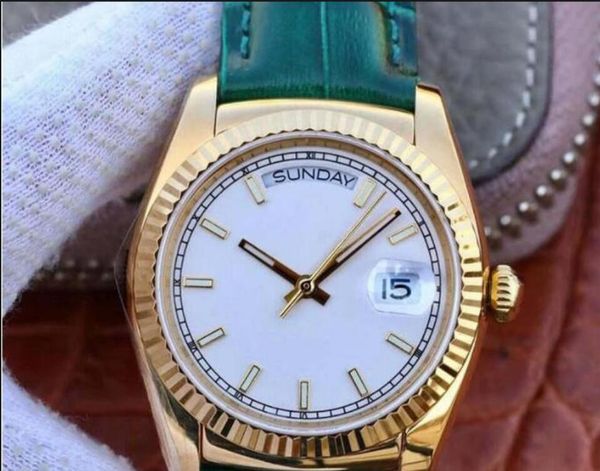 

36mm women's automatic mechanical watch ladies watches tape watchband women stainless steel folding buckle sport waterproof fashion wri, Slivery;brown