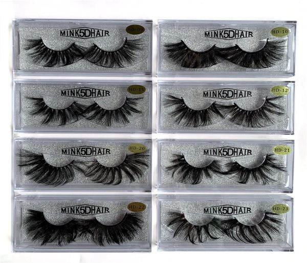 

16styles false eyelashes 5d mink eyelashes 25mm eyelash natural long mink lashes high volume fluffy eyelash makeup tool3488467