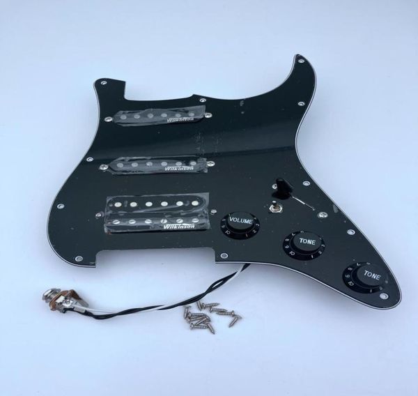

upgrade prewired st guitar pickguard wk ssh alnico pickups 7 way toggle multifunction wiring harness9568025
