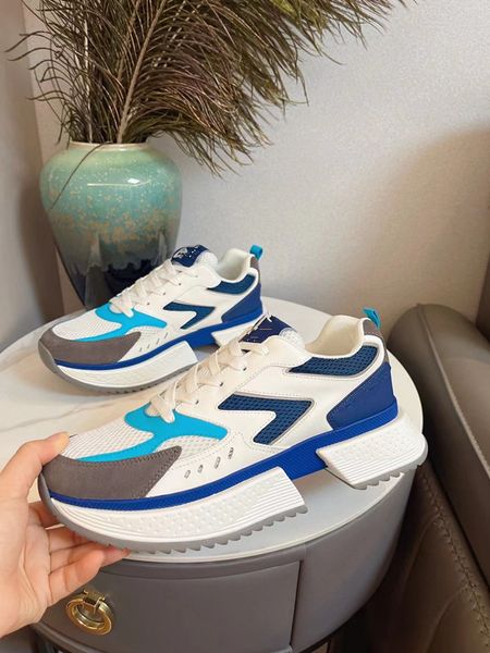 

designer shoes sports shoes women retro casual shoes suede leather stitching multi-color and versatile sports shoes thick soles 0731, Black