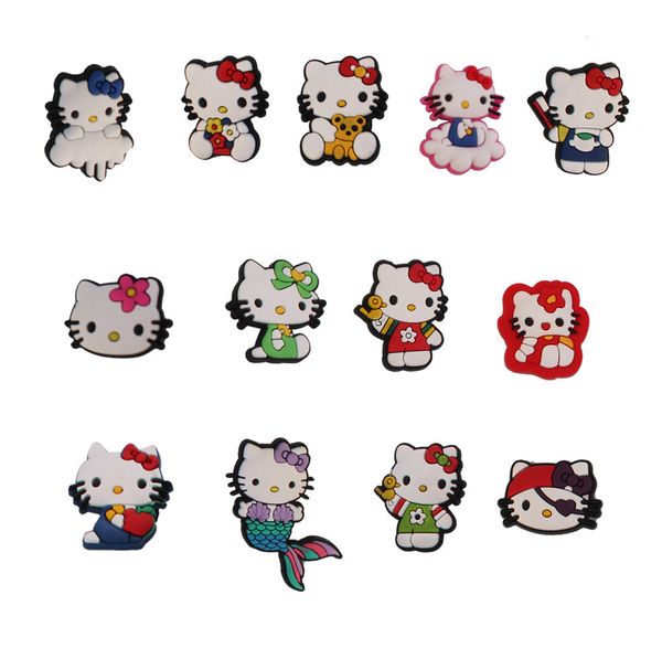 

anime charms wholesale childhood memories funny gift girl cats friends cartoon charms shoe accessories pvc decoration buckle soft rubber clo, Blue
