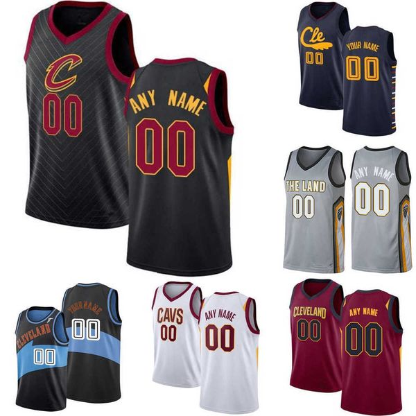 

basketball jerseys men women youth cleveland''cavaliers''custom 3 caris levert 31 jarrett allen donovan 45 mitchell 10 d, Black;red