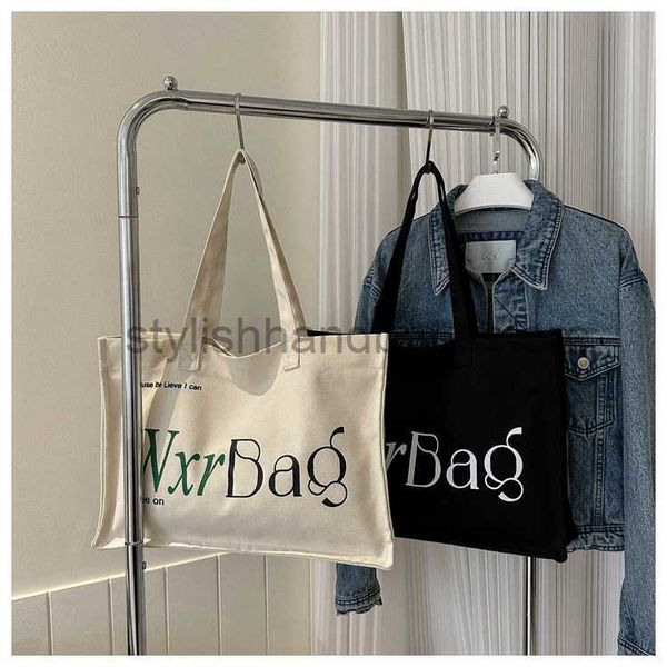 

totes cloth bag large capacity sturdy canvas bag women's 2023 summer new simple and convenient handbag girlstylishhandbagsstore