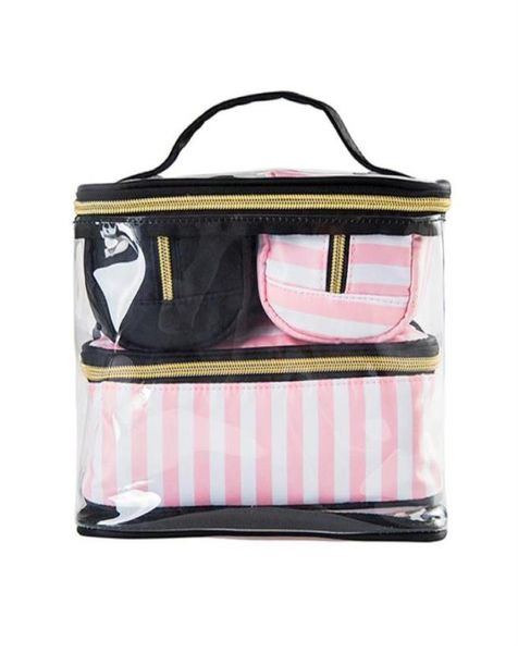 

4pcs lady039s cosmetic bags set portable makeup tools organizer case toiletry vanity pouch travel box accessories supply produc5205693429
