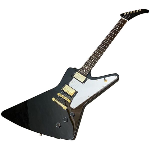 

1958 korina explorer black electric guitar f/s