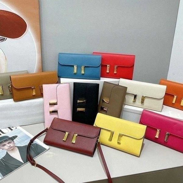 

designer bag wallet women's luxury kangkang handbag with palm pattern brand leather crossbody bag single shoulder all cowhide high appe