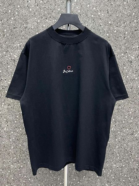

men's plus tees & polos t-shirts round neck embroidered and printed polar style summer wear with street pure cotton v4yg, Black;brown