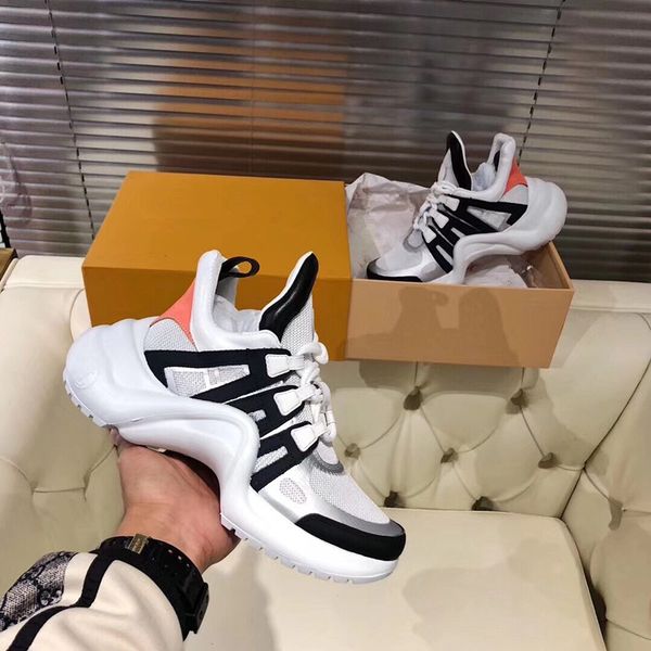 

monolith casual shoes loafers leather loafer men women cowhide sneakers slippers thick bottom 0807, Black